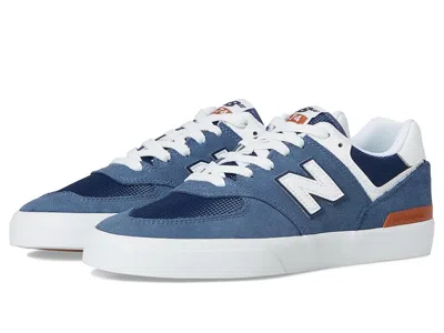 New Balance Numeric 574 Vulc Shoes Indigo/white : Us In Multi
