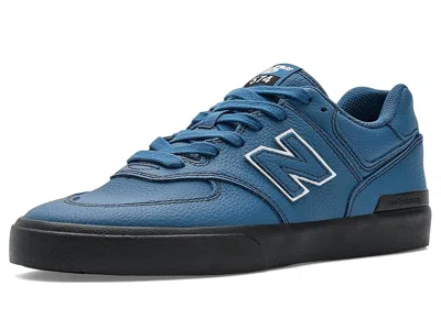 New Balance Numeric 574 Vulc Shoes Shoreline Blue/black: Us Men's 11.5 - Women's 13 Medium