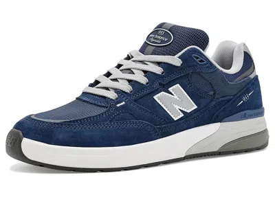 New Balance Numeric 933 Andrew Reynolds Athletic Shoes Navy/white: Us Men's 11 - Women's 12.5 Wide, Leather/suede/synthe