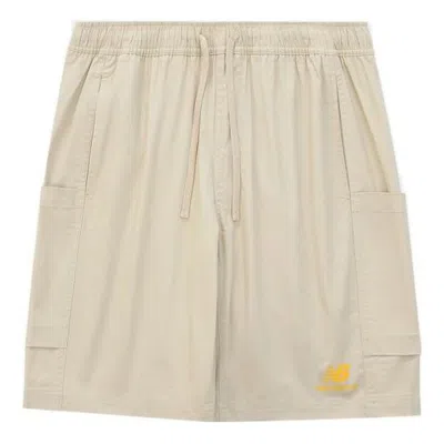 New Balance Nylon Cargo Shorts 'beige' In Neutral