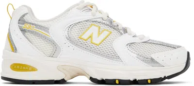 New Balance Off-white 530 Sneakers In Sea Salt/white/ginge