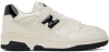 New Balance 550 Sneakers In White With Black Detail In Sea Salt