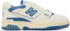 New Balance Off-white & Blue Bbw550 Sneakers In Sea Salt/blue Agate