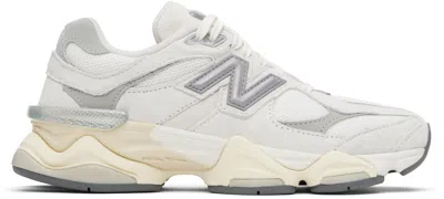 New Balance Off-white & Gray 9060 Sneakers