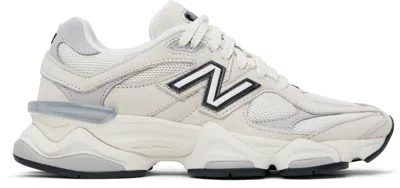New Balance Off-white & Gray 9060 Sneakers