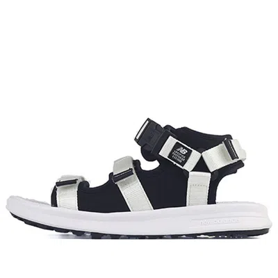New Balance Open Toe Flat Heel Sports Unisex White Sandals