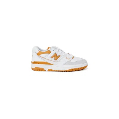New Balance Orange Synthetic Leather Sneaker In Multi