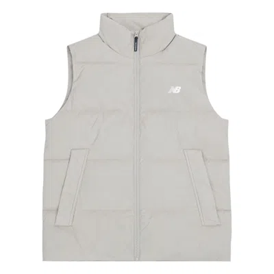 New Balance Outerwear Vests 'grey' In Gray
