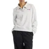 New Balance Oversize French Terry Polo Sweatshirt