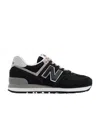 New Balance Panel-detail Logo Patch Sneakers In Black
