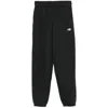 New Balance Logo-embroidered Track Pants In Black