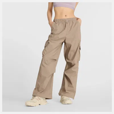New Balance Pants Cargo Woman  Wp43534lmr Brown