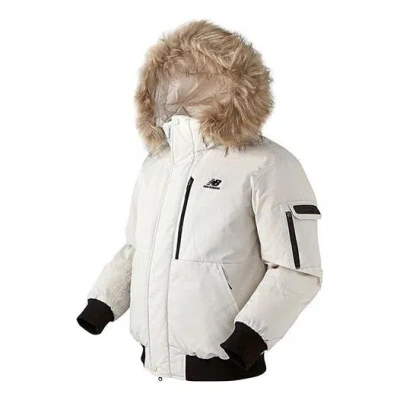 New Balance Patrol Down Jacket 'white Black'