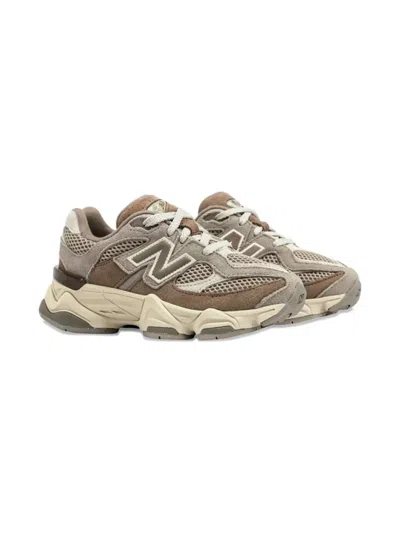 New Balance Kids' Pc9060 Mesh Sneakers In Brown