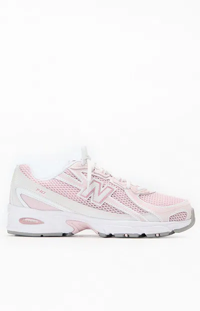 New Balance Pink 740 Sneakers In White