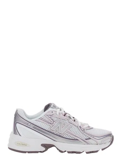 New Balance Pink Low Top Sneakers With Logo Patch On Side And Tongue And Perforated Panels In Tech Fabric Unisex In Multicolor