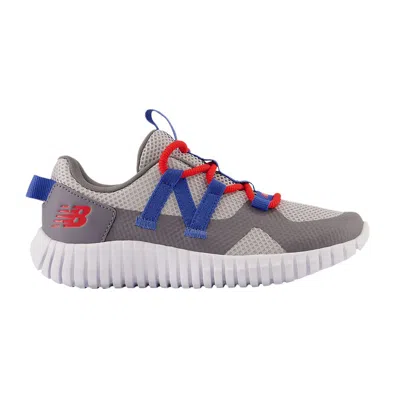 Pre-owned New Balance Playgruv V2 Bungee Little Kid 'grey True Red' | Kid's Size 10.5 In Gray