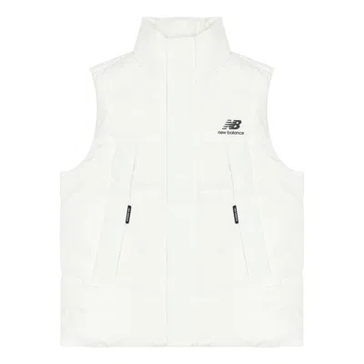 New Balance Pocket Puffer Vest 'white'