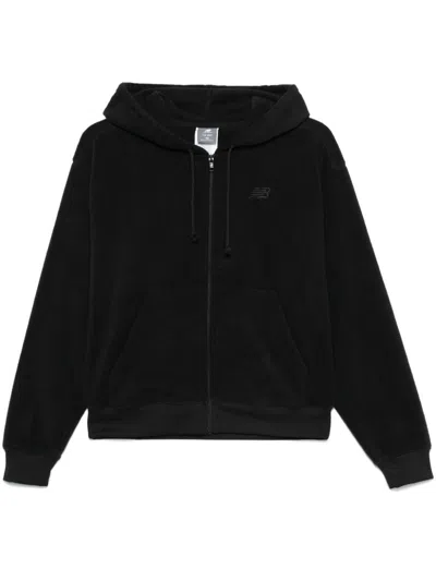 New Balance Polar Fleece Jacket In Black