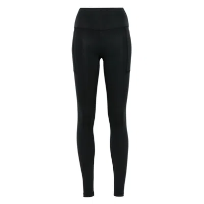 New Balance Polyester Pants In Black