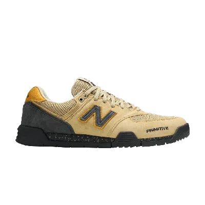 Pre-owned New Balance Primitive X All Coasts 574 'sand Black' In Brown