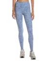 New Balance Printed High-rise Legging In Blue