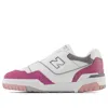 New Balance (ps)  550 Bungee Lace With Top Strap 'white Pink Moon'