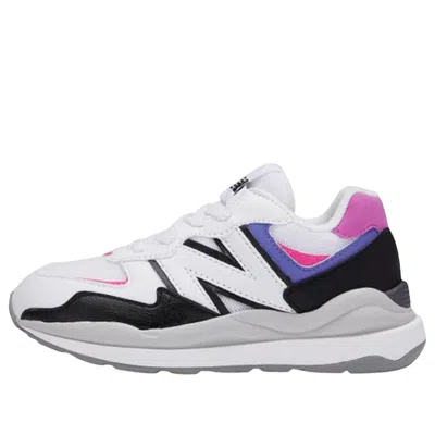 New Balance (ps)  574 Shoes 'white Black Purple Pink'
