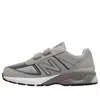 New Balance (ps)  990v5 Hook And Loop 'grey'