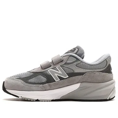 New Balance (ps)  990v6 Hook & Loop Little Kids 'castlerock' In Multi