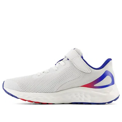 New Balance (ps)  Fresh Foam Arishi V4 Bungee Lace Top Strap 'quartz Grey Team Royal'