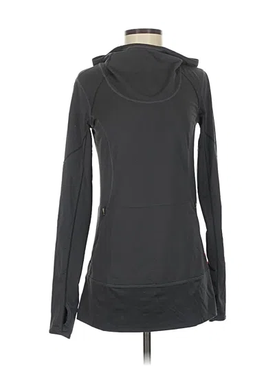 Pre-owned New Balance Pullover Hoodie In Gray