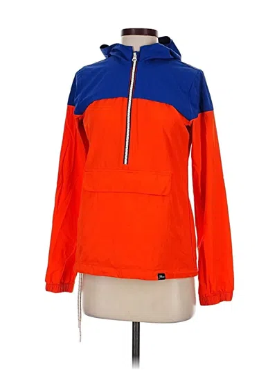 Pre-owned New Balance Pullover Hoodie In Orange
