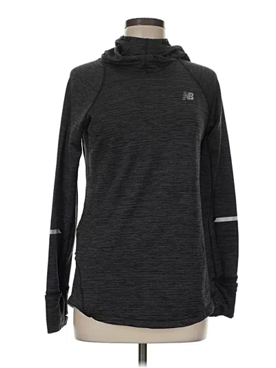 Pre-owned New Balance Pullover Sweater In Black
