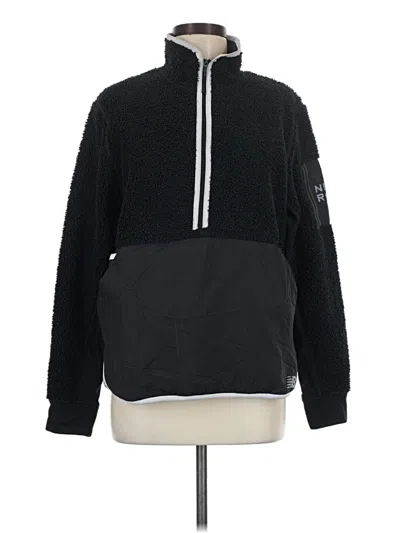 Pre-owned New Balance Pullover Sweater In Black