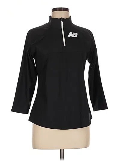 Pre-owned New Balance Pullover Sweater In Black