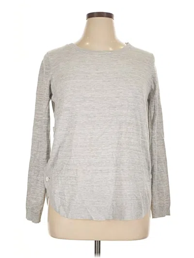 Pre-owned New Balance Pullover Sweater In Gray