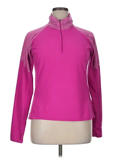 Pre-owned New Balance Pullover Sweater In Pink