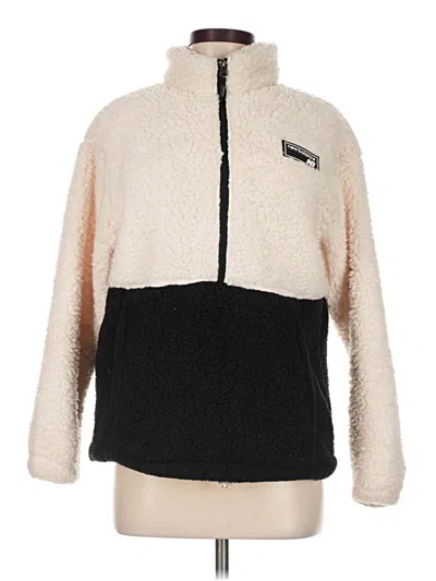 Pre-owned New Balance Pullover Sweater In Tan