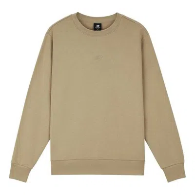 New Balance Pullover Sweatshirt 'brown' In Green