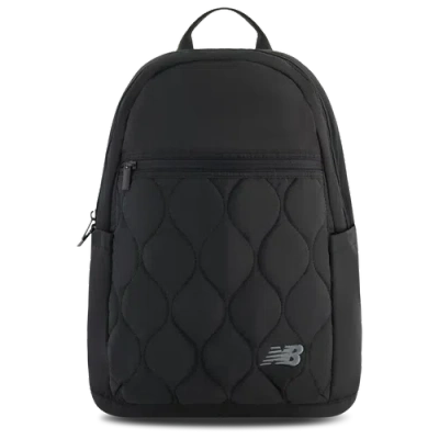 New Balance Quilted Backpack With Adjustable Straps Black