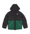New Balance Raglan Puffer Coat (7-16 Years) In Black