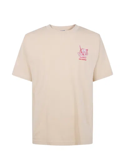 New Balance Ramen Printed T-shirt In Brown