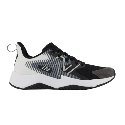 Pre-owned New Balance Rave Run V2 Big Kid Wide 'black White' | Kid's Size 4