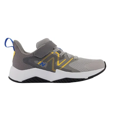 Pre-owned New Balance Rave Run V2 Bungee Lace Big Kid 'rain Cloud Marblehead' | Grey | Kid's Size 2.5