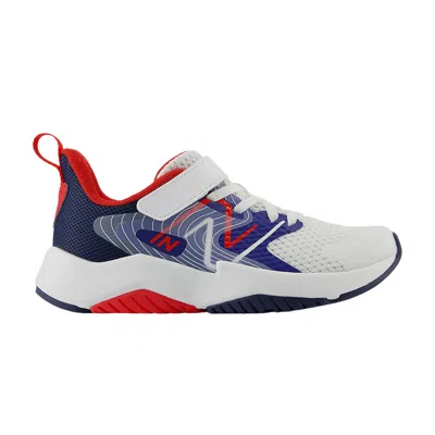 Pre-owned New Balance Rave Run V2 Bungee Lace Top Strap Big Kid 'usa' | White | Kid's Size 13.5