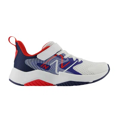 Pre-owned New Balance Rave Run V2 Bungee Lace Top Strap Big Kid Wide 'usa' | White | Kid's Size 2.5