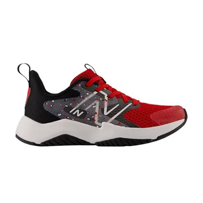 Pre-owned New Balance Rave Run V2 Little Kid 'team Red Black Cement' | Kid's Size 1