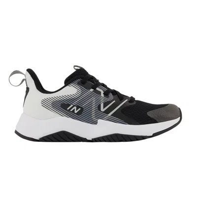 Pre-owned New Balance Rave Run V2 Little Kid Wide 'black White' | Kid's Size 11.5