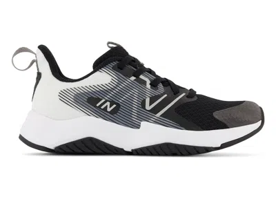 Pre-owned New Balance Rave Run V2 Sneakers In Black/white